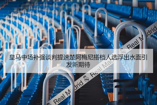 皇马中场补强谈判提速楚阿梅尼搭档人选浮出水面引发新期待